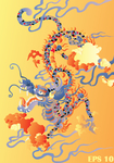 传统龙图案设计