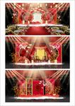 中式婚礼效果图