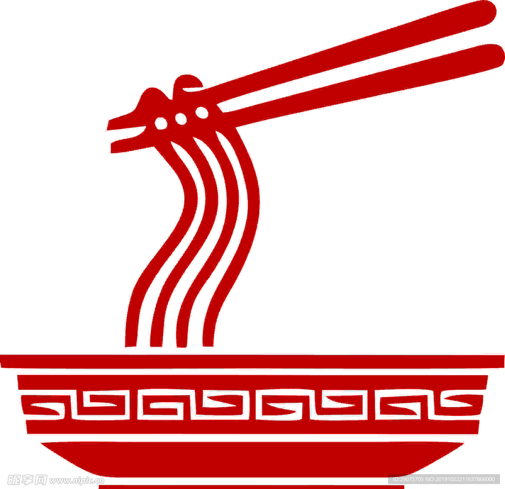 拉面矢量图