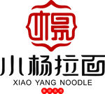 小杨拉面矢量图