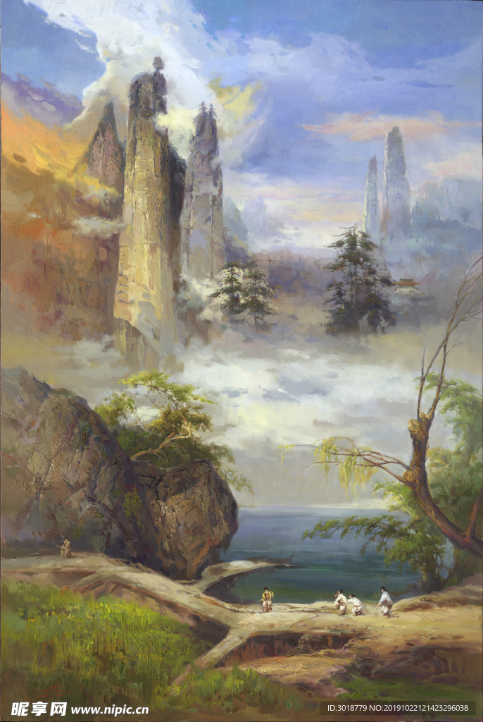 风景油画