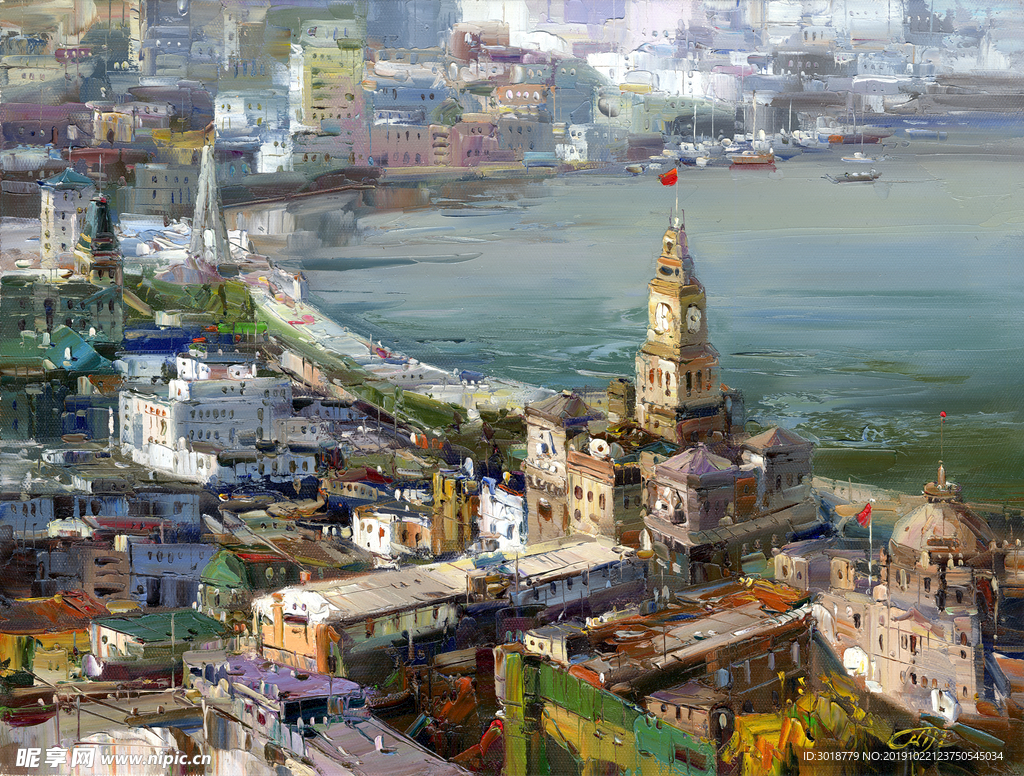 风景油画