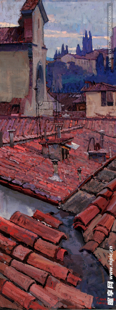 风景油画