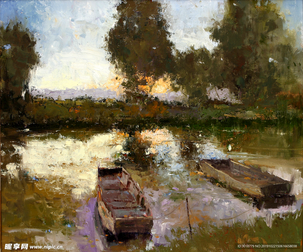 风景油画