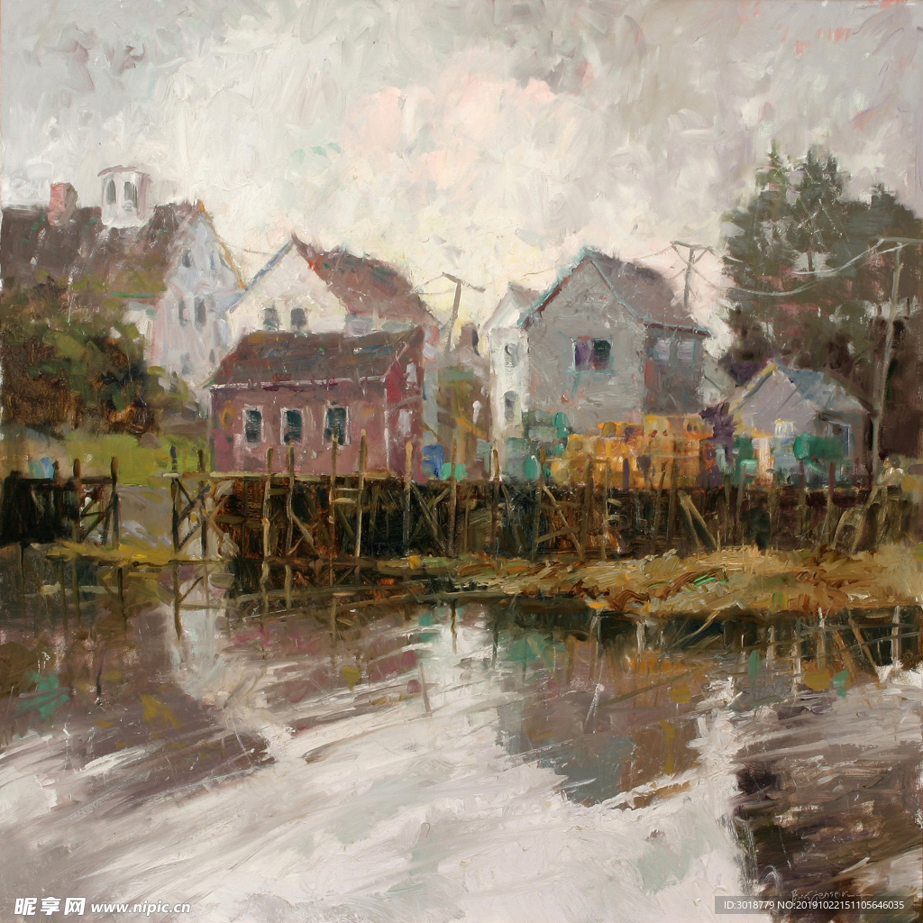 风景油画