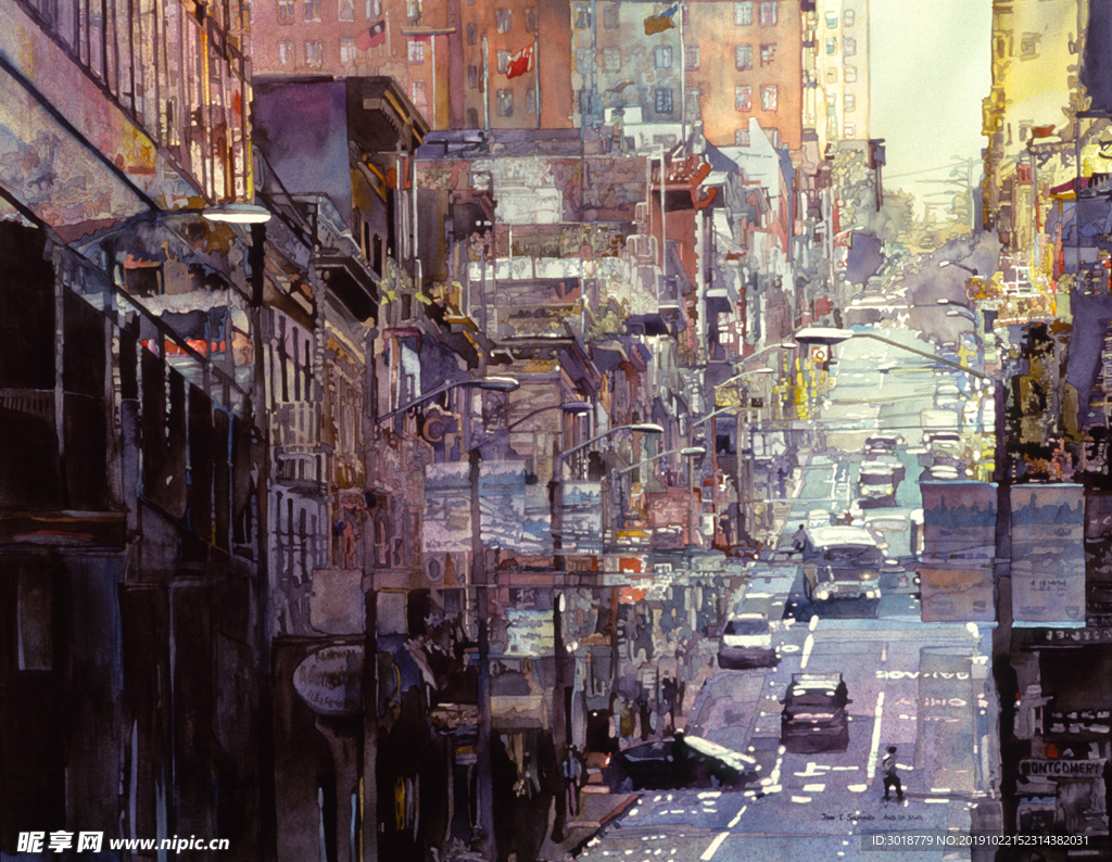 风景油画