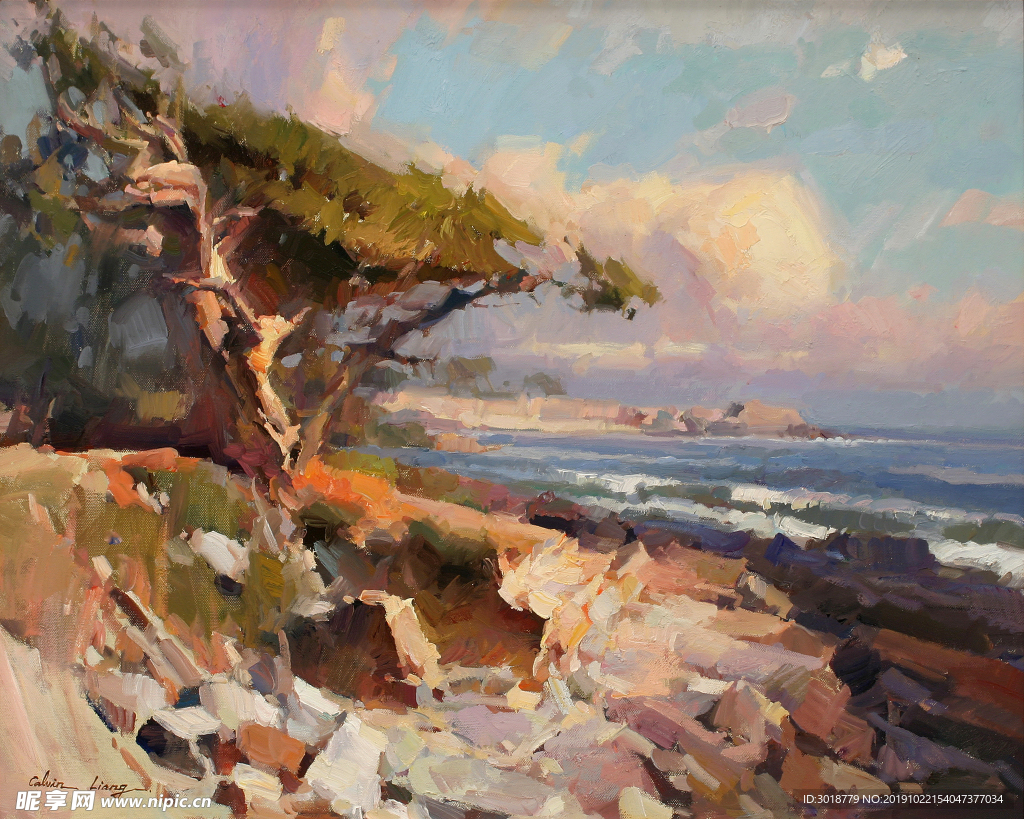 风景油画