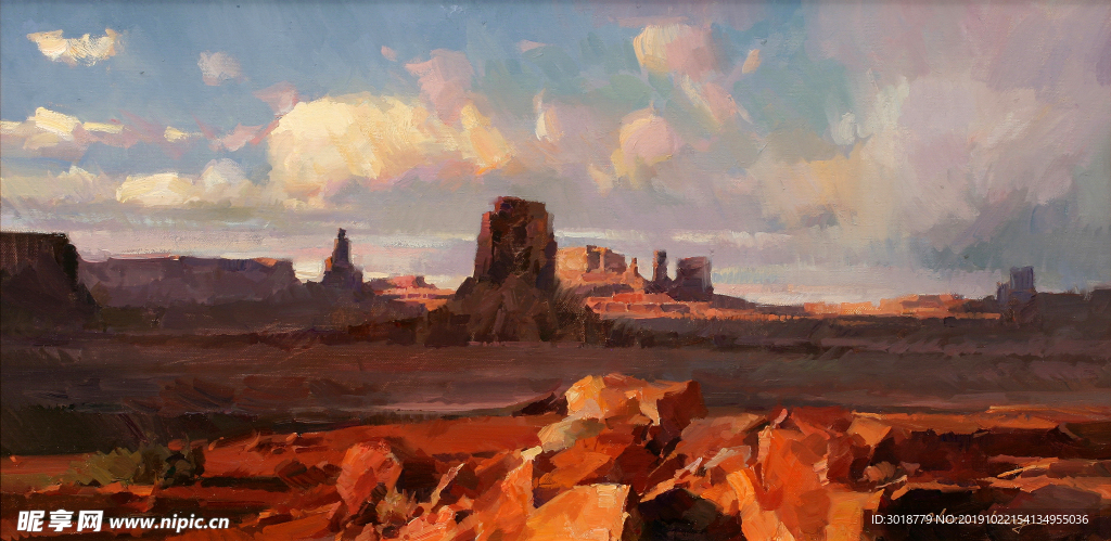 风景油画