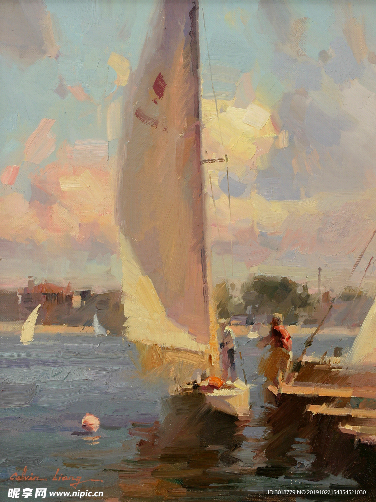 风景油画