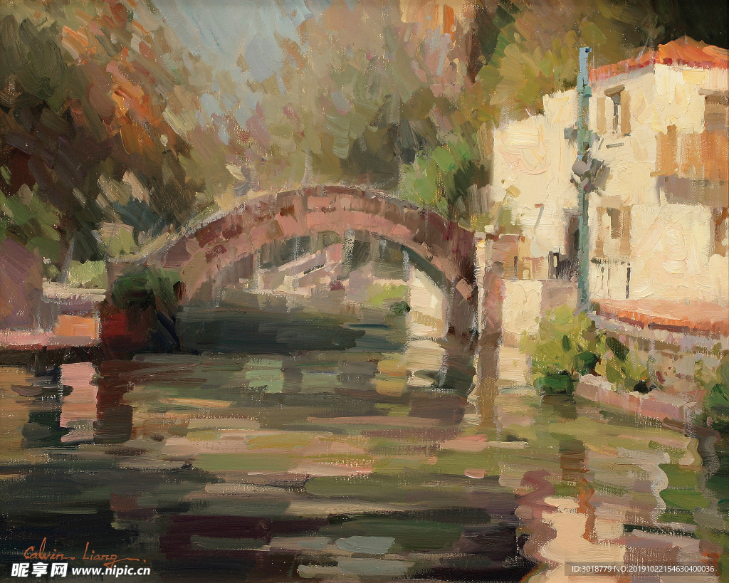 风景油画