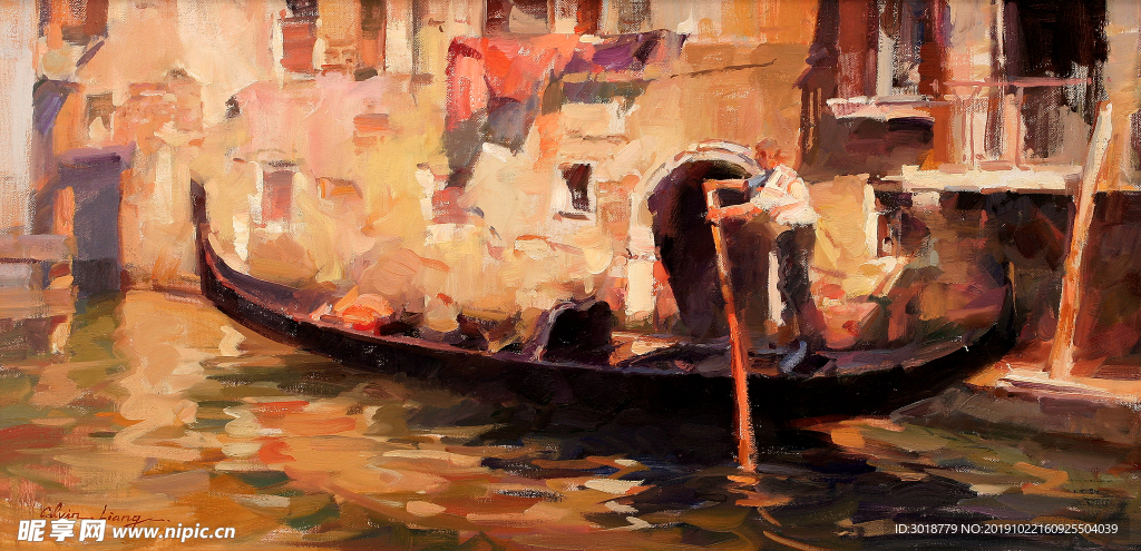 风景油画