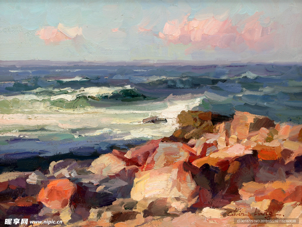 风景油画