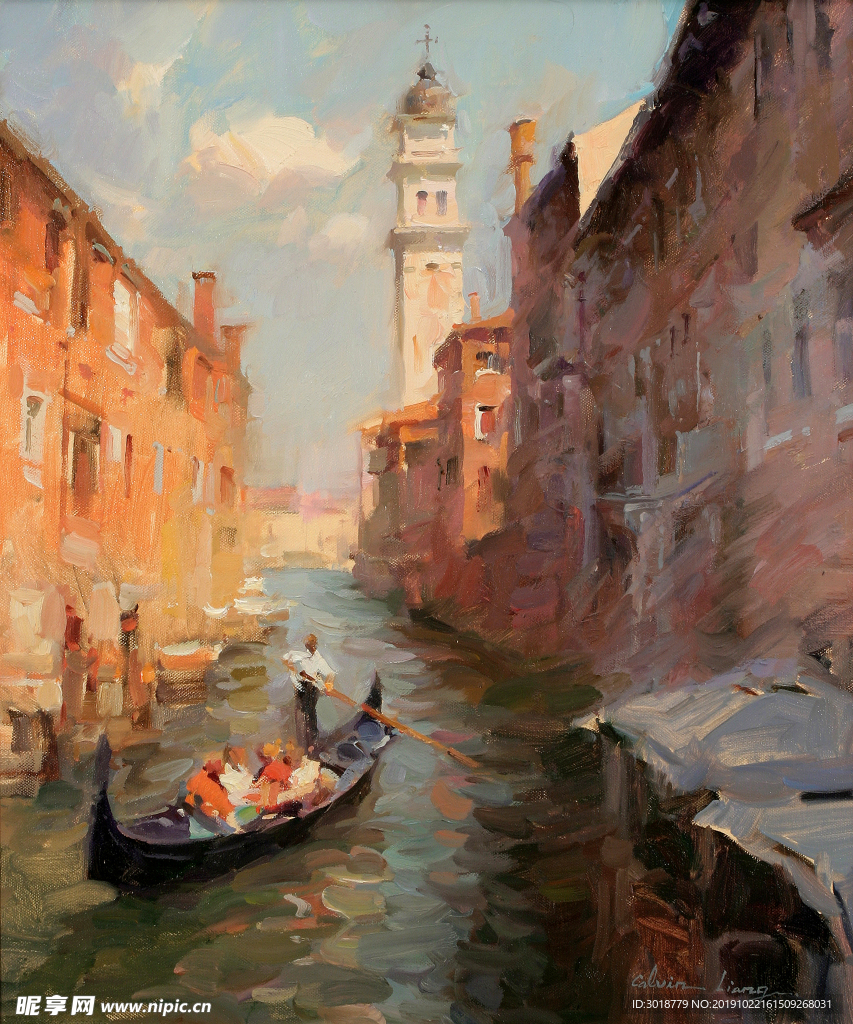 风景油画