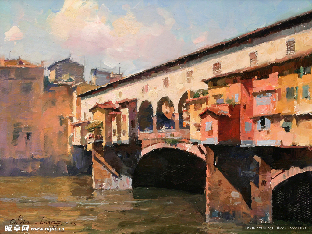 风景油画