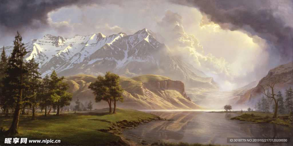 风景油画