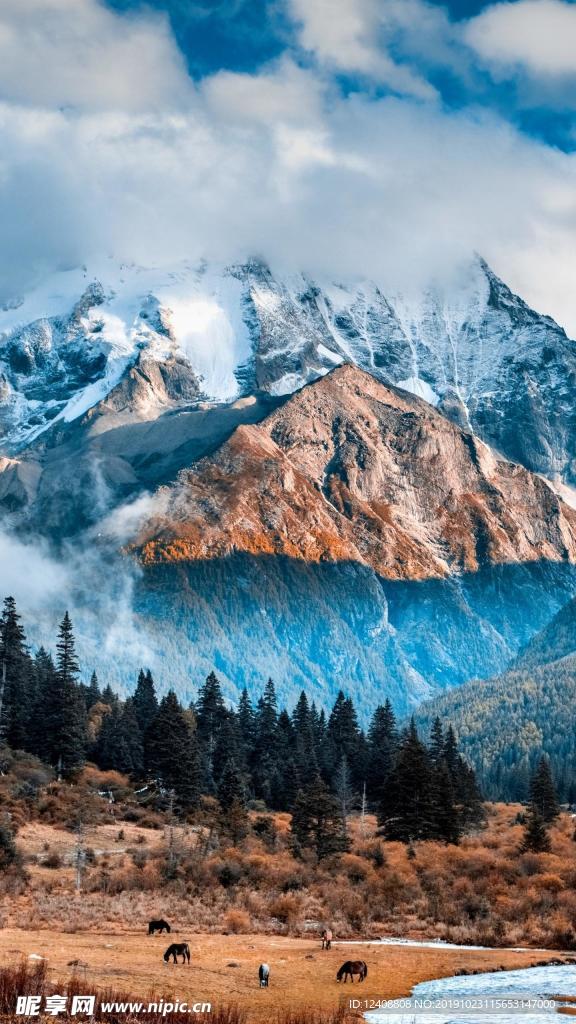 雪山