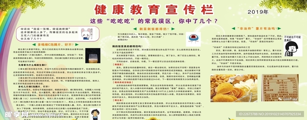 健康教育宣传栏