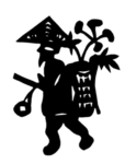 剪影 窗花 中国风 剪纸 手工