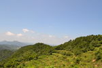 蓝天白云青山风景照