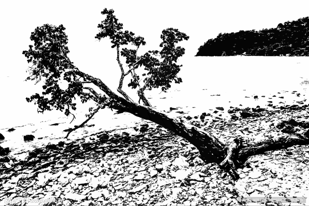 水墨画