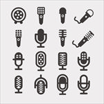 话筒麦克风图标ICON