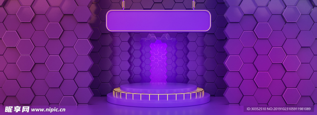 c4d做的科技感通用背景