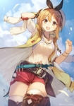 彩色插画人物动漫背景