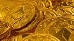 黄金金币钱币金钱背景