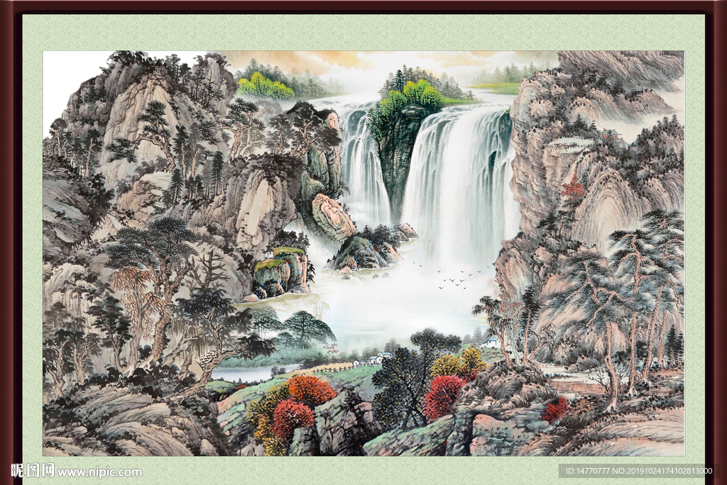 山水画