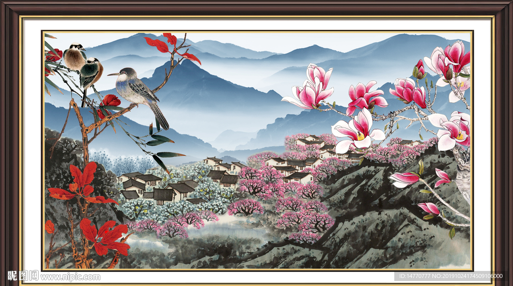 花鸟国画