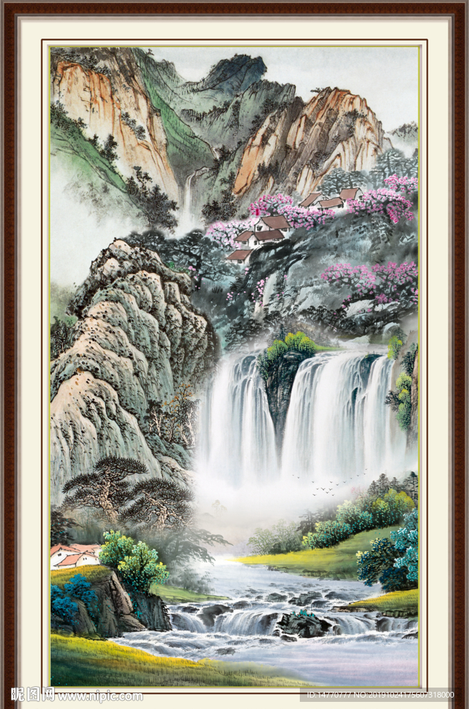 山水国画
