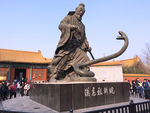 汉高祖刘邦雕像