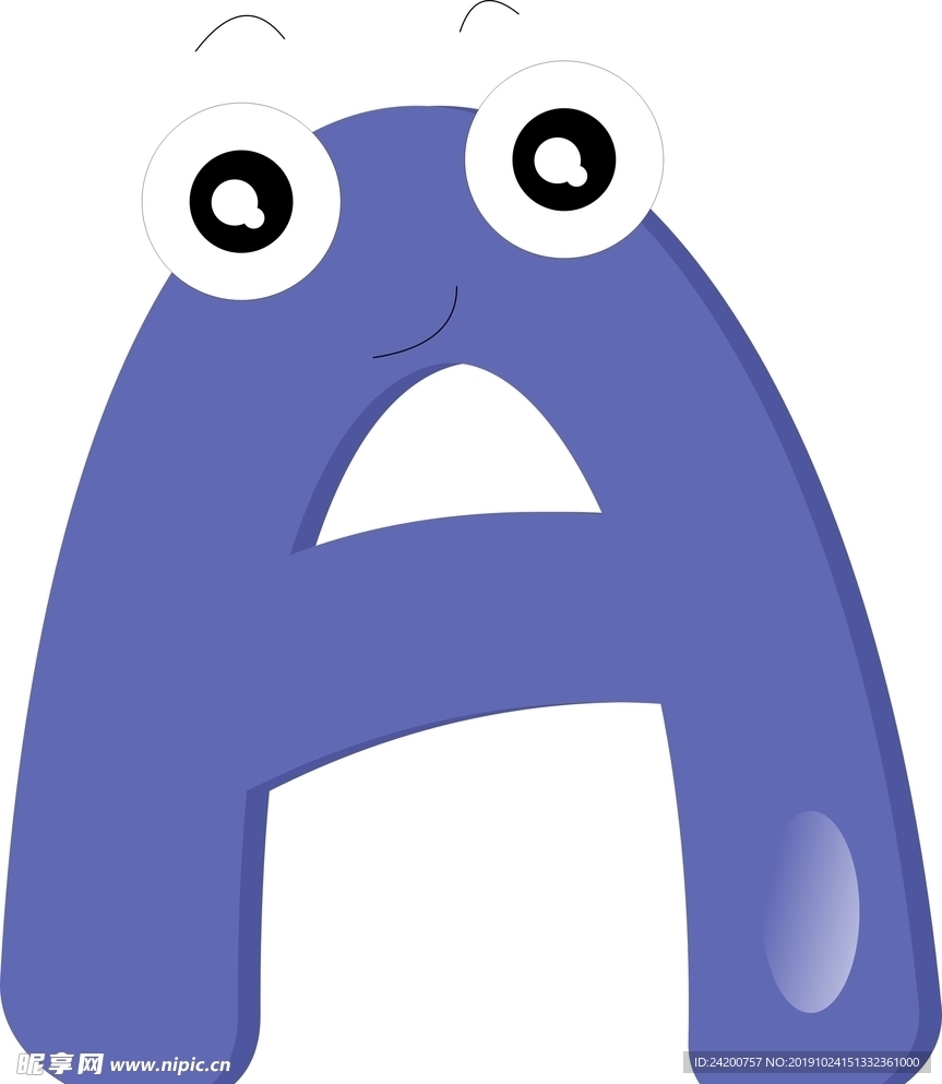 卡通字母