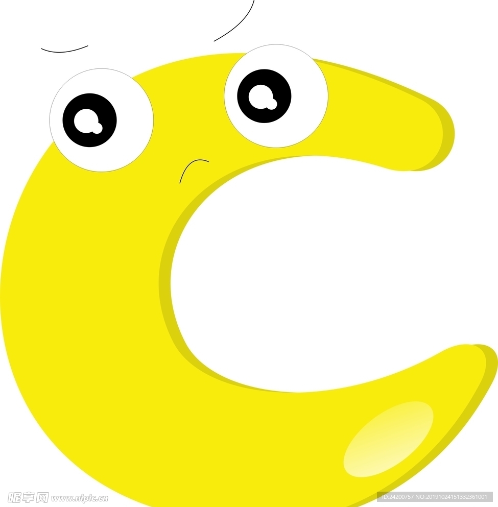 卡通字母