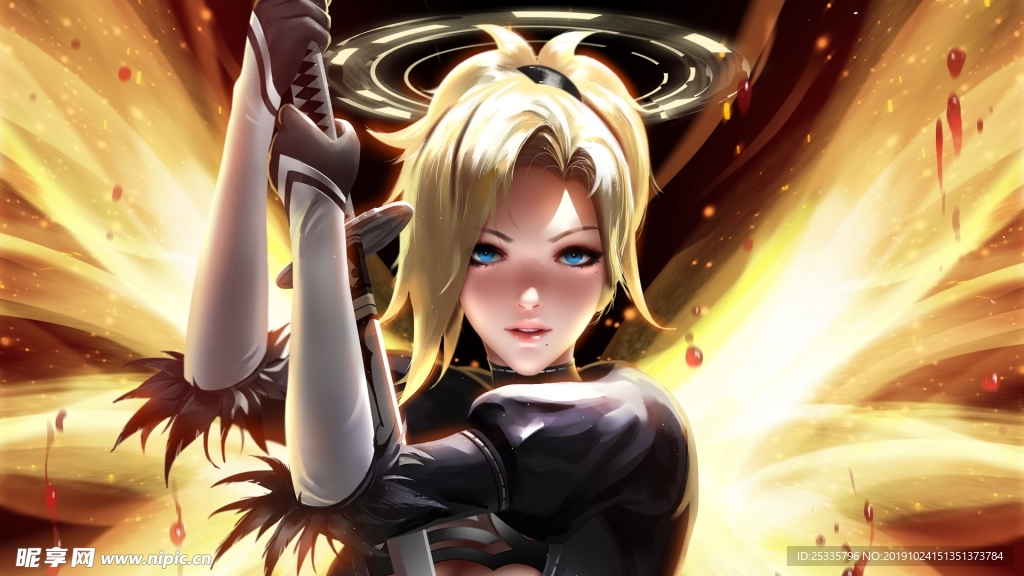 壁纸  屏保 二次元 美少女