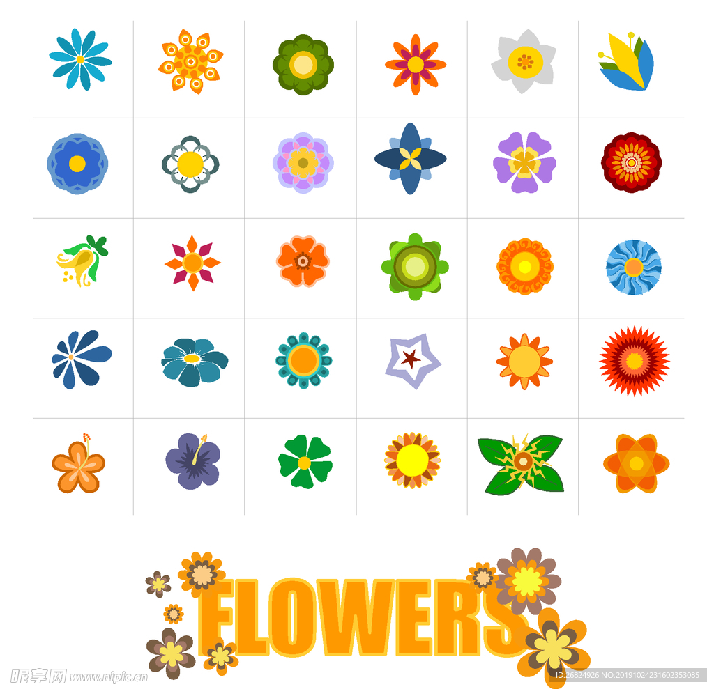 花