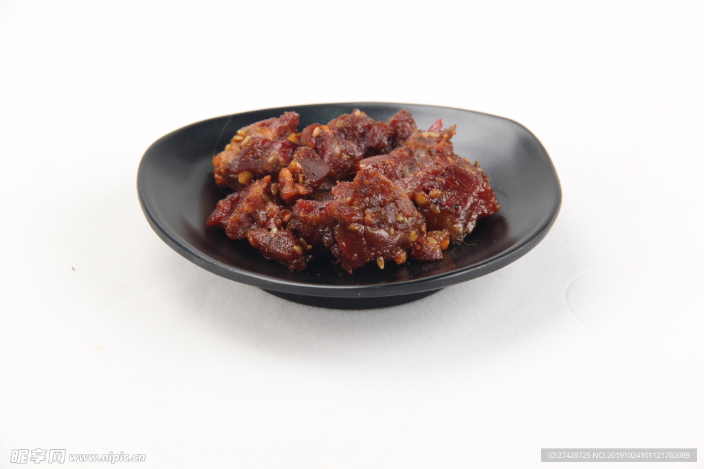 牦牛肉白底图