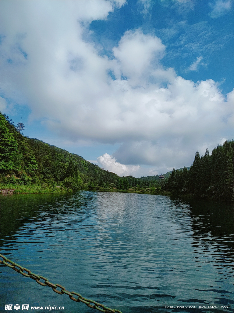 丽水风景区山水图