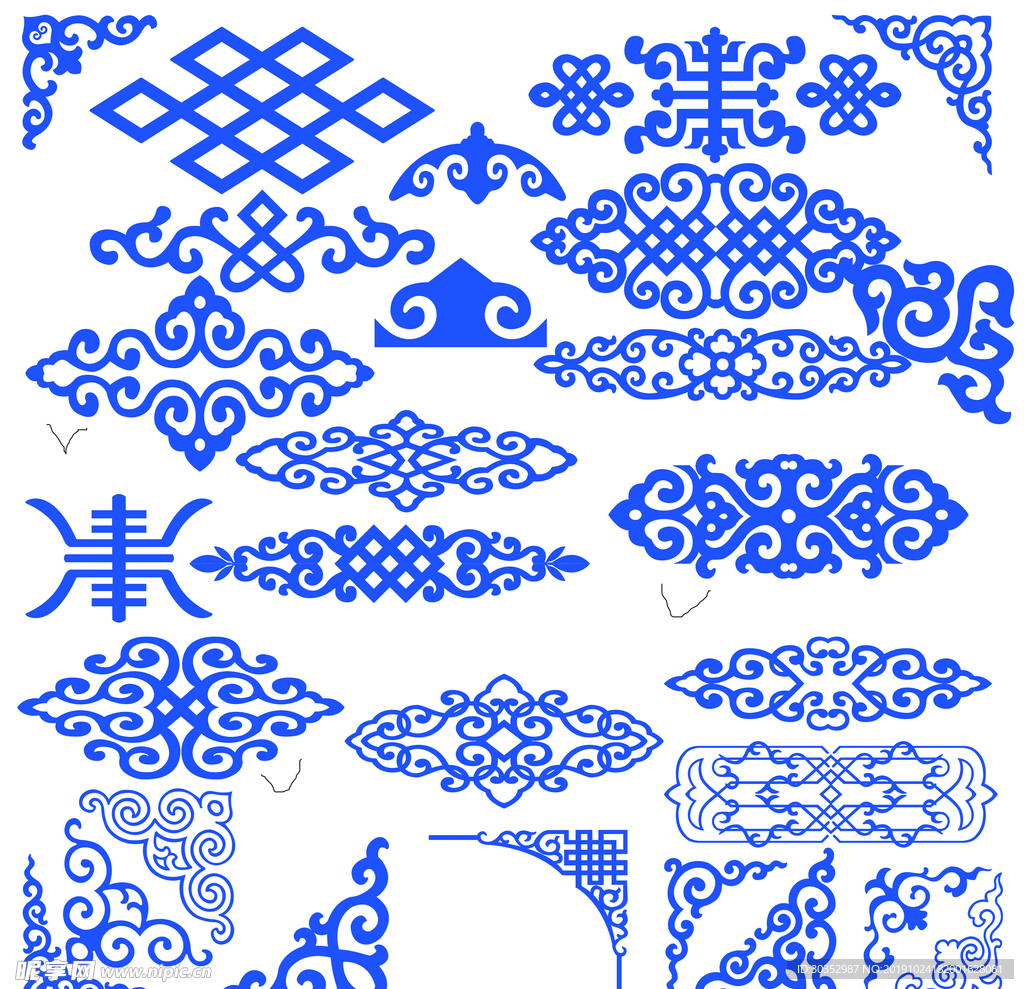 蒙族图案