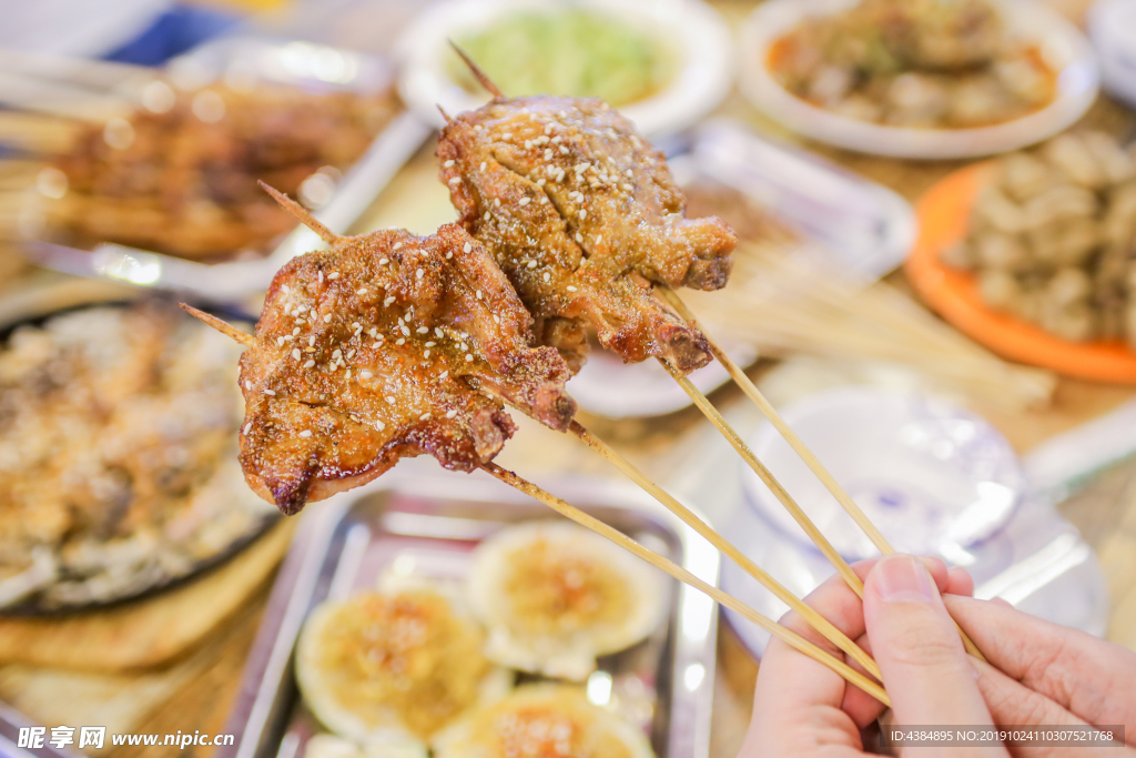 烤鸡腿