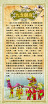 民俗 展板