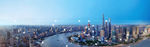 上海 夜景 科技背景 高清图片