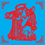 养鹿剪纸