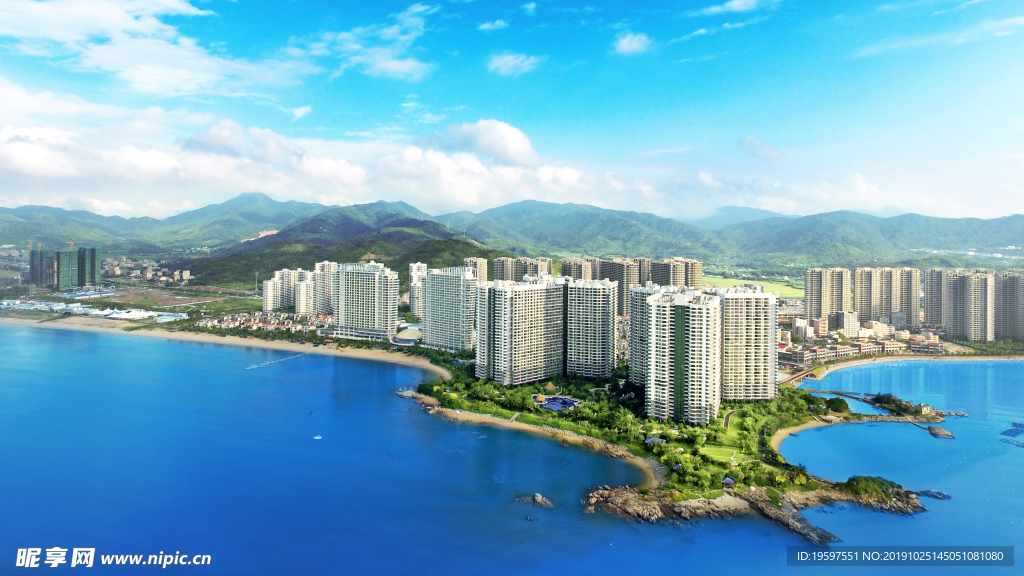 社区小区景观环境摄影素材图