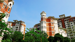 社区小区景观环境摄影素材图