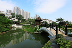 社区小区景观环境摄影素材图