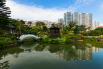 社区小区景观环境摄影素材图