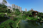 社区小区景观环境摄影素材图