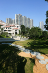 社区小区景观环境摄影素材图
