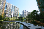 社区小区景观环境摄影素材图